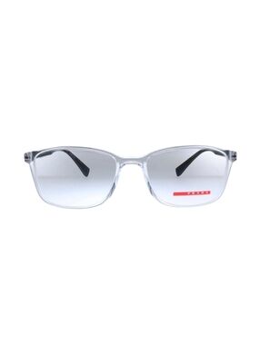 Prada Linea Rossa Transparent Plastic Glasses Frame